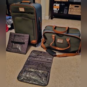 Joy Magano carry on luggage set